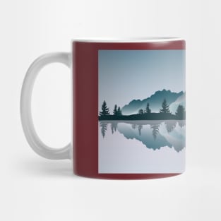 awesome lake scenery Mug